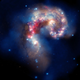 Illustration for article titled The Cosmic Wonder of Colliding Galaxies